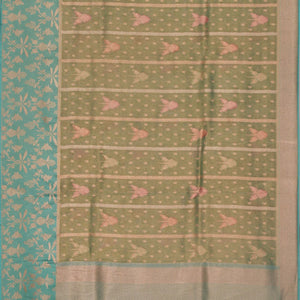Gorgeous Silk Green Saree