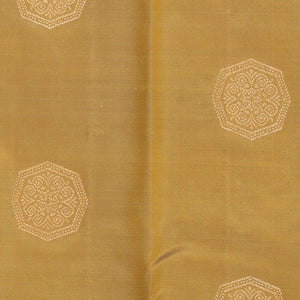 Dark Cream Silk Saree