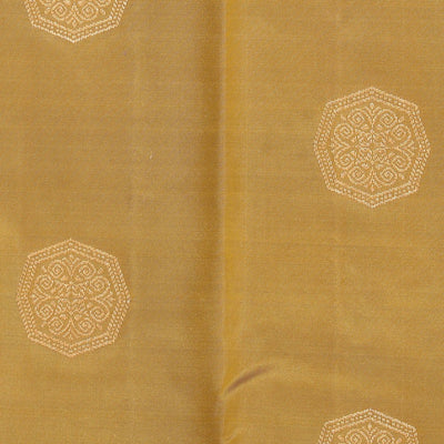 Dark Cream Silk Saree