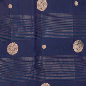 Dark Blue Silk Saree