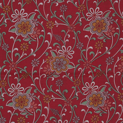 Floral Printed Silk Saree