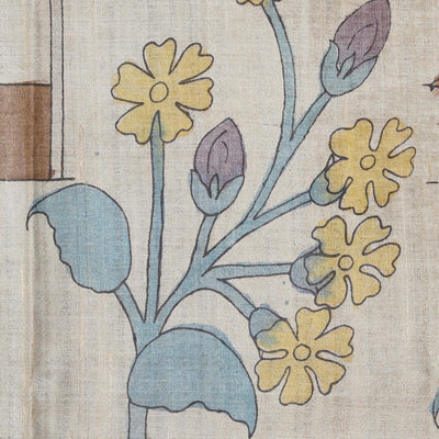 Kalamkari Hand-Painted Saree