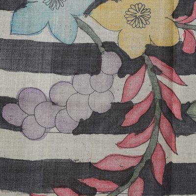 Kalamkari Hand-Painted Saree