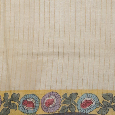 Kalamkari Hand-Painted Saree