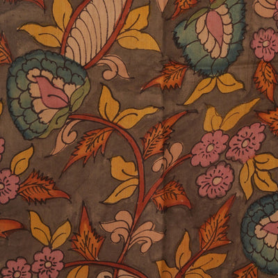 Kalamkari Hand-Painted Saree