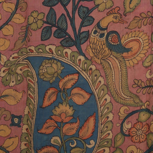 Kalamkari Hand-Painted Saree