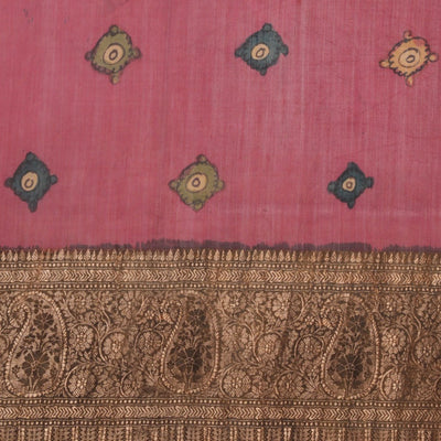 Kalamkari Hand-Painted Saree
