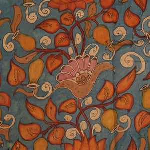 Kalamkari Hand-Painted Saree