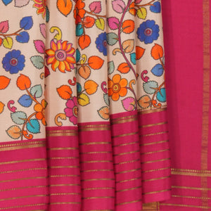 Crepe Silk Floral Printed Saree