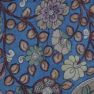 Kalamkari Hand-Painted Saree