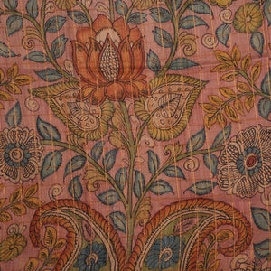 Kalamkari Hand-Painted Saree