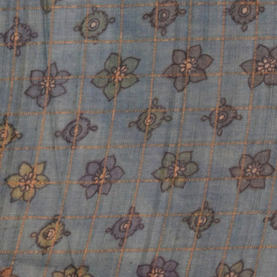 Kalamkari Hand-Painted Saree