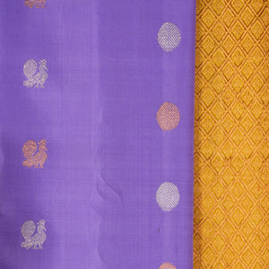 Gadwal Silk Purple Saree
