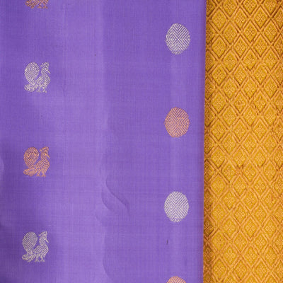 Gadwal Silk Purple Saree