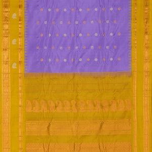 Gadwal Silk Purple Saree