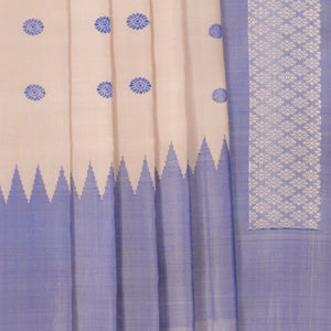 Gadwal Silk Cream Saree