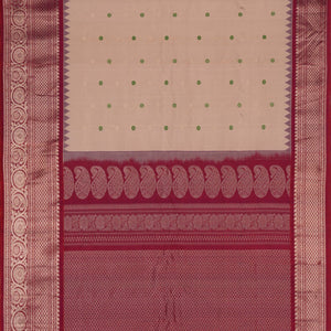 Gadwal Silk Beige Saree