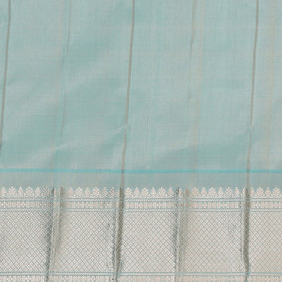 Gadwal Silk Gorgeous Leaf Green Saree