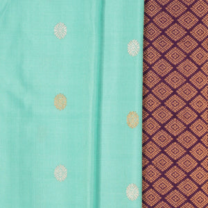 Gadwal Silk Sea Green Saree
