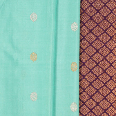 Gadwal Silk Sea Green Saree