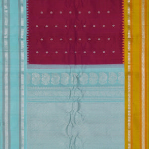 Gadwal Silk Pink Saree