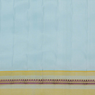 Gadwal Silk Violet Saree