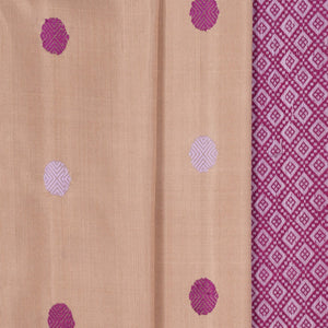 Gadwal Silk Cream Saree