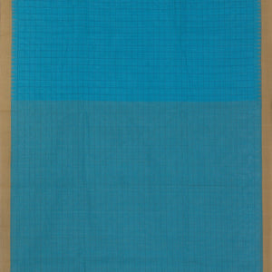 Cotton Kattam Blue Saree