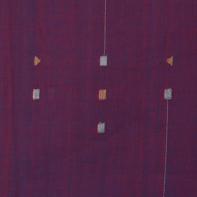 Cotton Navy Blue Saree