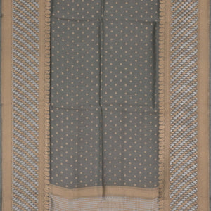 Kalamkari Unstitched Suit With Dupatta (2 Pcs Set)