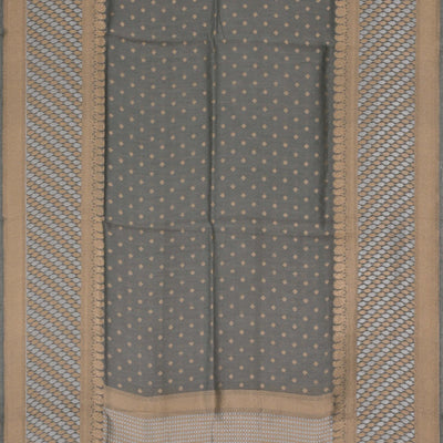 Kalamkari Unstitched Suit With Dupatta (2 Pcs Set)