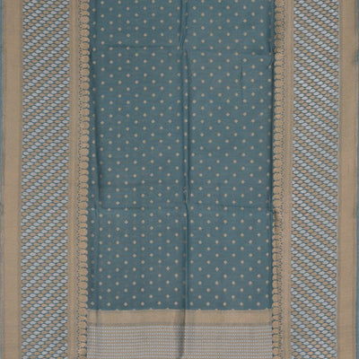 Kalamkari Unstitched Suit With Dupatta (2 Pcs Set)