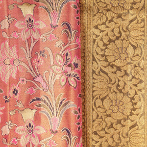 Kanchipattu Brocade Fuchsia Pink Saree