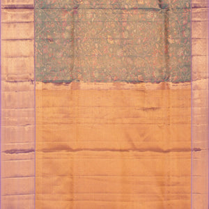 Kanchipattu Brocade Blue Saree