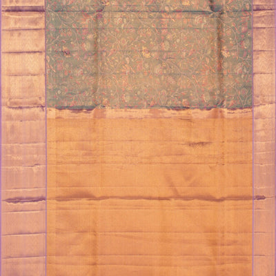 Kanchipattu Brocade Blue Saree