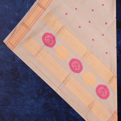 Gadwal Silk Grey Dupatta