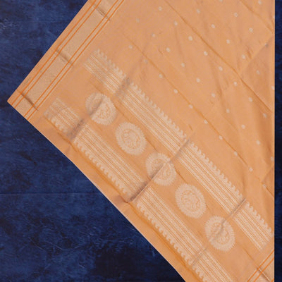 Gadwal Silk Beige Dupatta