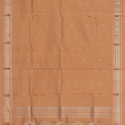 Gadwal Silk Beige Dupatta