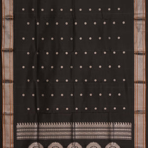 Gadwal Silk Black Dupatta