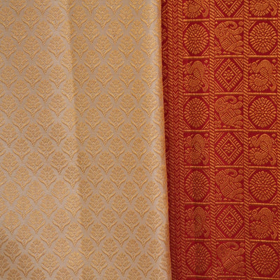 Kanchipattu An Ethereal Pearl Off-White Saree