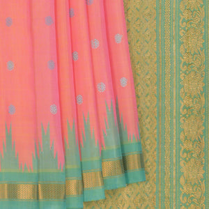 Gadwal Silk Pink Saree
