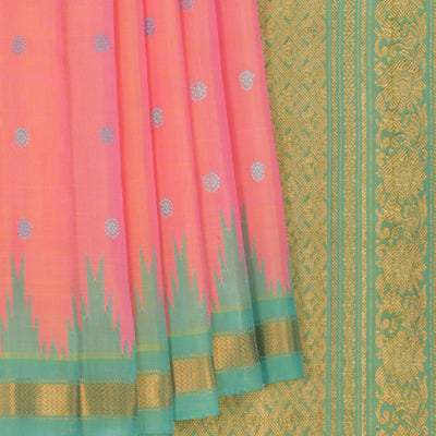 Gadwal Silk Pink Saree