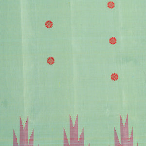 Gadwal Silk Sea Green Saree