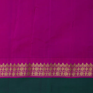 Gadwal Silk Sea Green Saree