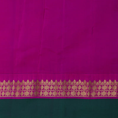 Gadwal Silk Sea Green Saree
