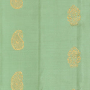 Gadwal Silk Mint Green Saree