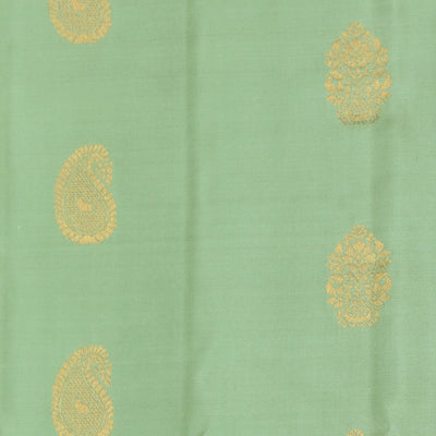 Gadwal Silk Mint Green Saree