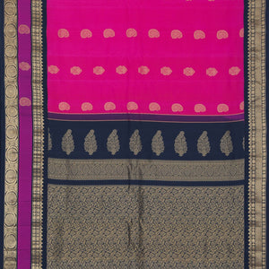Gadwal Silk Pink Saree