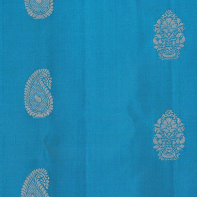 Gadwal Silk Blue Saree