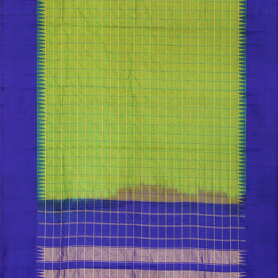 Gadwal Silk Green Dupatta